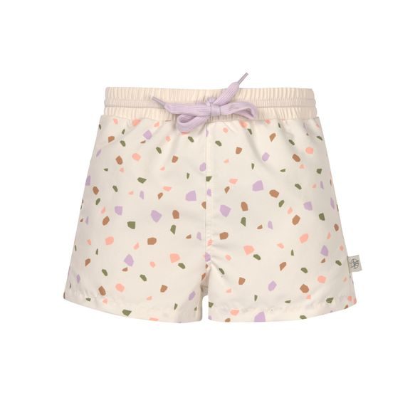 LÄSSIG SPLASH BOARDIE SHORTS PEBBLES MULTICOLOR/MILKY - DOJČENECKÉ PLAVKY - KOUPÁNÍ A ZDRAVÍ