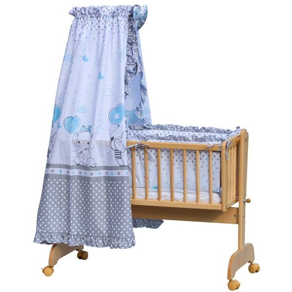 SCARLETT NEBESA NAD PROUTĚNÉ KOŠE A KOLÉBKY SCARLETT GUSTO MODRÁ - NEBESA NAD POSTÝLKU - SPINKÁNÍ