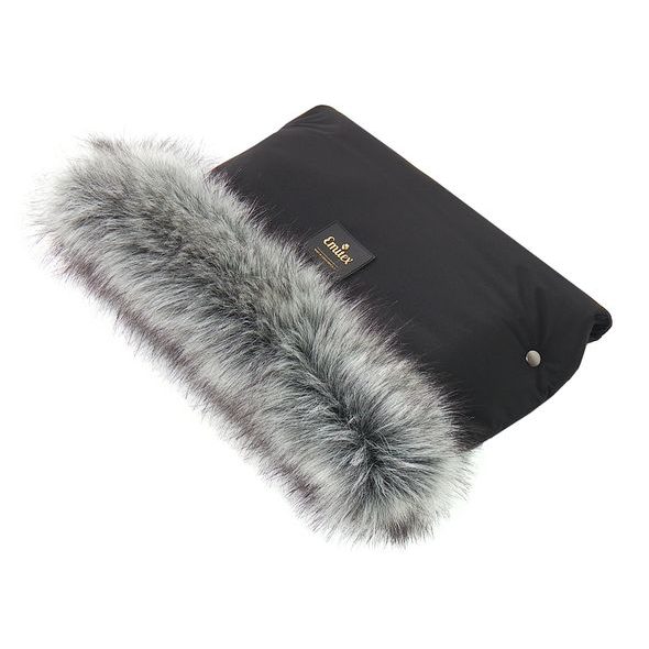 EMITEX RUKÁVNÍK LUXURY SOFT GRAY - RUKÁVNÍKY NA KOČÁREK - KOČÁRKY A PŘÍSLUŠENSTVÍ
