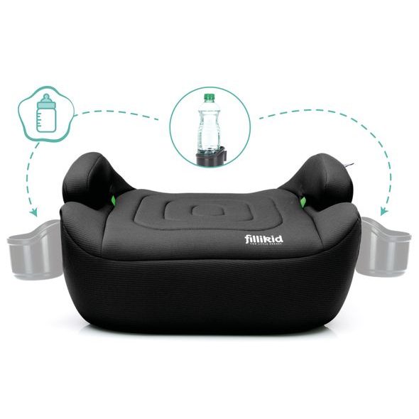 FILLIKID PODSEDÁK FLIP DELUXE ISOFIX I-SIZE BLACK - AUTOSEDAČKY 15-36KG - AUTOSEDAČKY A PŘÍSLUŠENSTVÍ