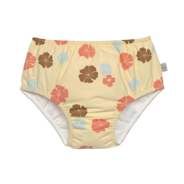 LÄSSIG SPLASH SWIM DIAPER FLOWER VANILLA 13-18 MO. - KOJENECKÉ PLAVKY - KOUPÁNÍ A ZDRAVÍ