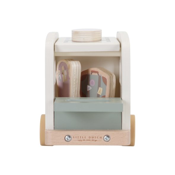 LITTLE DUTCH KARAVAN DŘEVĚNÝ VINTAGE - AUTÍČKA A JEZDÍCÍ - PRO DĚTI