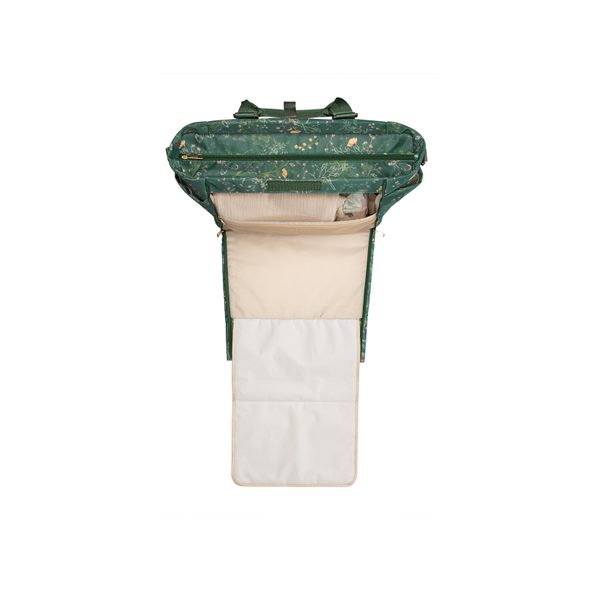 KIKKABOO PŘEBALOVACÍ TAŠKA FLORENCE SECRET GARDEN GREEN - PŘEBALOVACÍ TAŠKY - KOČÁRKY A PŘÍSLUŠENSTVÍ