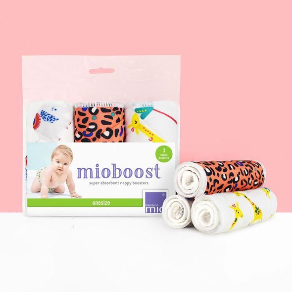 BAMBINO MIO ABSORBČNÍ VLOŽKY MIO BOOST SAFARI SPOTS 3 KS - SEPARAČNÍ VLOŽKY - PŘEBALOVÁNÍ