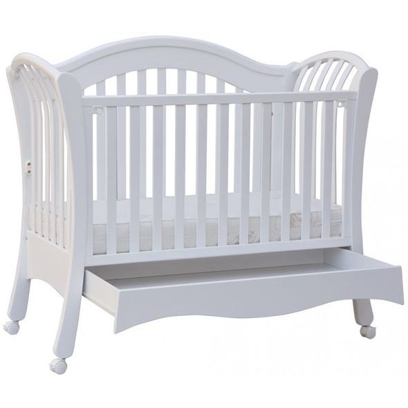 SCARLETT DĚTSKÁ POSTÝLKA VALENCIE (BUK)- BÍLÁ - DŘEVĚNÉ POSTÝLKY - SPINKÁNÍ