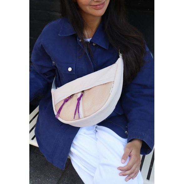 STUDIO NOOS PATCHWORK ADULT FANNY KABELKA OATMEAL - DOPLŇKY - PRO MAMINKY