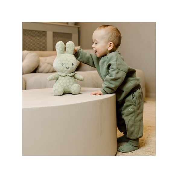 LITTLE DUTCH KRÁLÍČEK MIFFY GREEN FLOWER 20 CM - MIFFY - PRO DĚTI