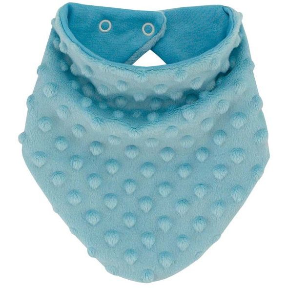 ESITO ŠÁTEK NA KRK MINKY PODŠITÝ BAVLNOU TURQUOISE - TYRKYSOVÁ / 0 - 5 LET - RUKAVIČKY, ŠÁTKY, NÁKRČNÍKY - PRO DĚTI
