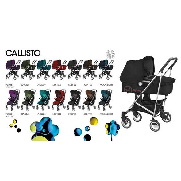 CYBEX CALLISTO 2011 - GOLFOVÉ KOČÁRKY - KOČÁRKY A PŘÍSLUŠENSTVÍ