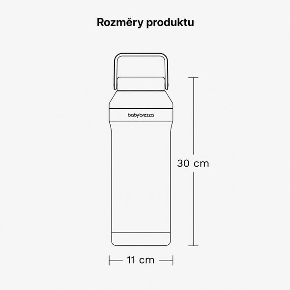 BABY BREZZA BREASTMILK BOTTLE COOLER 600 ML - CHLADICÍ TERMOSKA NA MATEŘSKÉ MLÉKO - USKLADNĚNÍ MATEŘSKÉHO MLÉKA - KRMENÍ