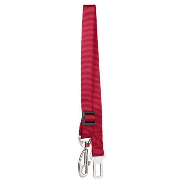 RED DINGO BEZPEČNOSTNÍ PÁS RD 25 MM X 50-74 CM - ČERVENÁ - POSTROJE PRO PSY DO AUTA - CHOVATELSKÉ POTŘEBY MALVÍKZOO