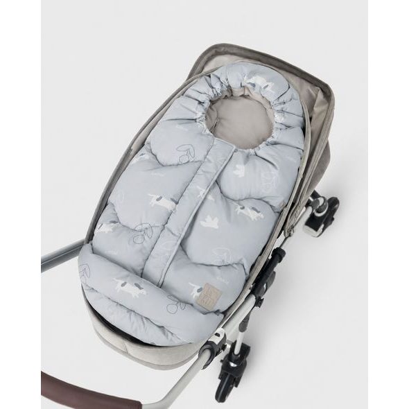 LEOKID FUSAK TRANSFORMER LIGHT GREY WOOF - FUSAKY DO KOČÁRKU - KOČÁRKY A PŘÍSLUŠENSTVÍ