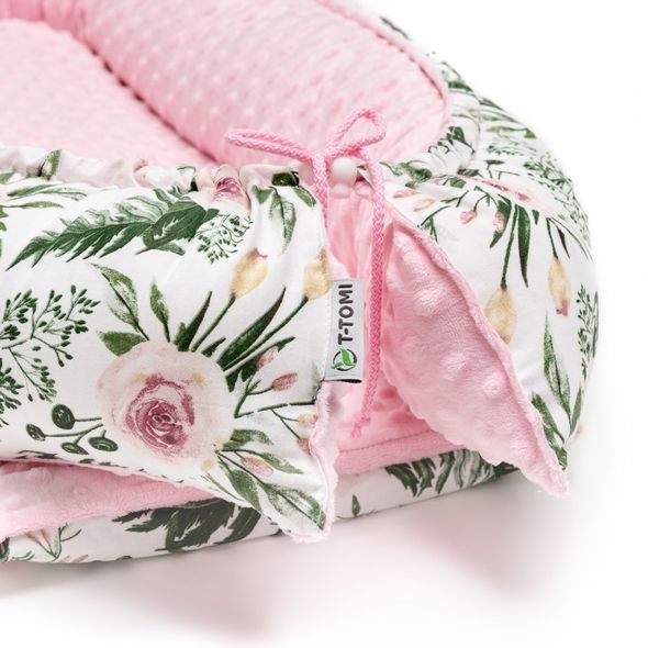 T-TOMI HNÍZDEČKO PRO MIMINKO VELVET - HNÍZDEČKA - SPINKÁNÍ