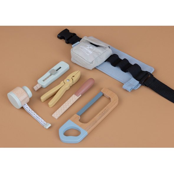 LITTLE DUTCH PÁSEK S DŘEVĚNÝM NÁŘADÍM - JAKO TATÍNEK - PRO DĚTI