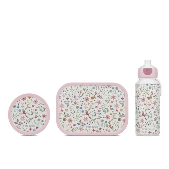 LITTLE DUTCH SVAČINOVÝ SET (LÁHEV 400ML+BOX+BOX NA OVOCE) FAIRY WONDERS - KRABIČKY NA SVAČINU - KRMENÍ