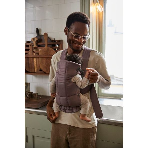 BABYBJÖRN NOSÍTKO MINI DARK PURPLE COTTON - ERGONOMICKÁ NOSÍTKA - NOŠENÍ & SPORT