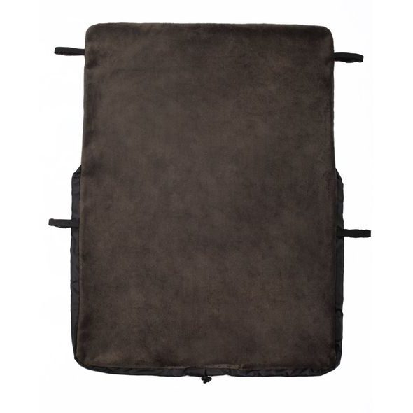 EMITEX NEPADACÍ DEKA ČERNÁ + VELVET KHAKI - DĚTSKÉ DEKY PRO MIMINKA - SPINKÁNÍ