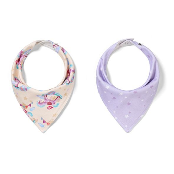 BABYONO SLINTÁČEK BAVLNĚNÝ BIRDS 2KS, 0M+ - BRYNDÁKY - KRMENÍ