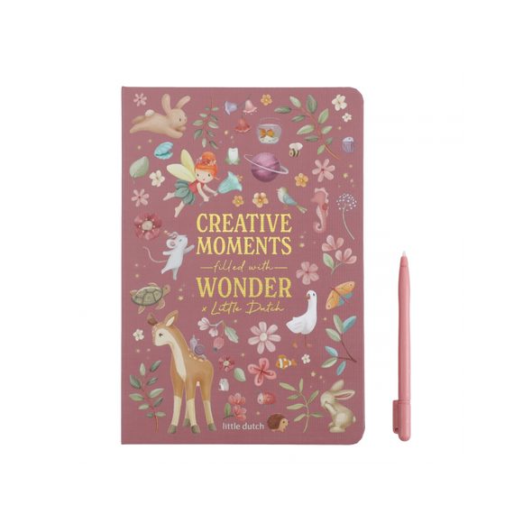 LITTLE DUTCH KRESLICÍ TABLET PINK FAIRY GARDEN - FAIRY GARDEN - PRO DĚTI
