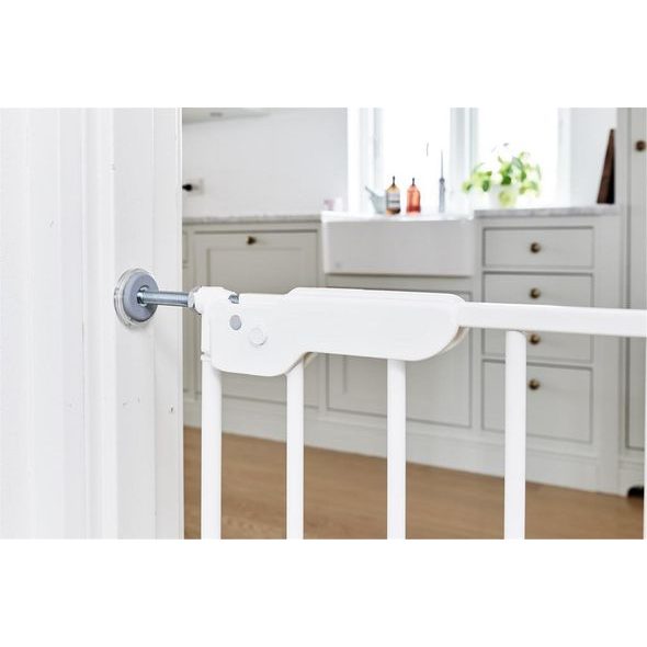 BABY DAN BABYDAN TLAKOVÁ ZÁBRANA LISE WHITE, KOV 60,5 - 66,5CM - BEZPEČNOST DĚTÍ V DOMÁCNOSTI - KOUPÁNÍ A ZDRAVÍ