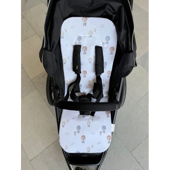 EMITEX PODLOŽKA EDGE MAGIC SKY + BABY BLUE - PODLOŽKY DO KOČÁRKU - KOČÁRKY A PŘÍSLUŠENSTVÍ