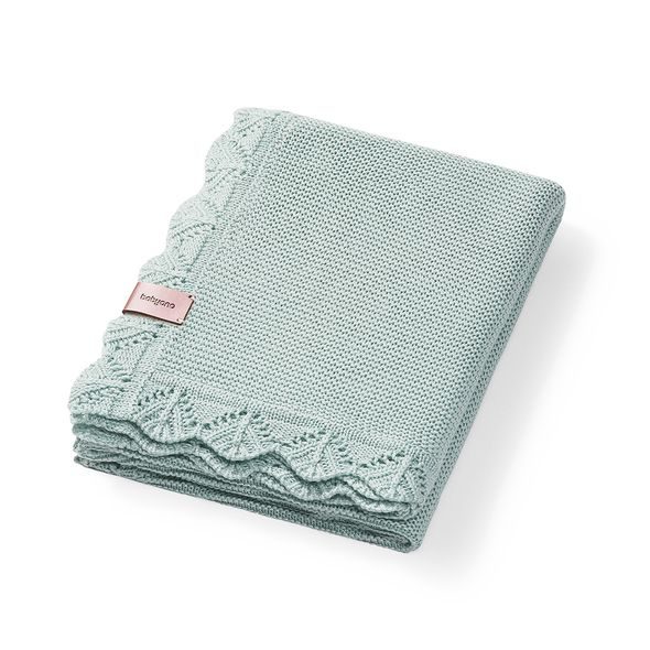 BABYONO DEKA PLETENÁ BAMBUSOVÁ 75 X 100 CM - DĚTSKÉ DEKY PRO MIMINKA - SPINKÁNÍ