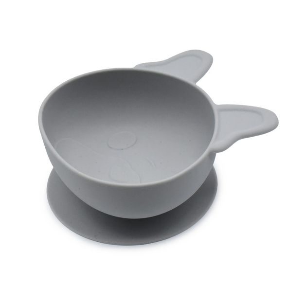 MELII SILIKONOVÁ MISTIČKA S PŘÍSAVKOU 300 ML, 2KS - BULDOČEK - MISKY, TALÍŘKY A PODLOŽKY - KRMENÍ