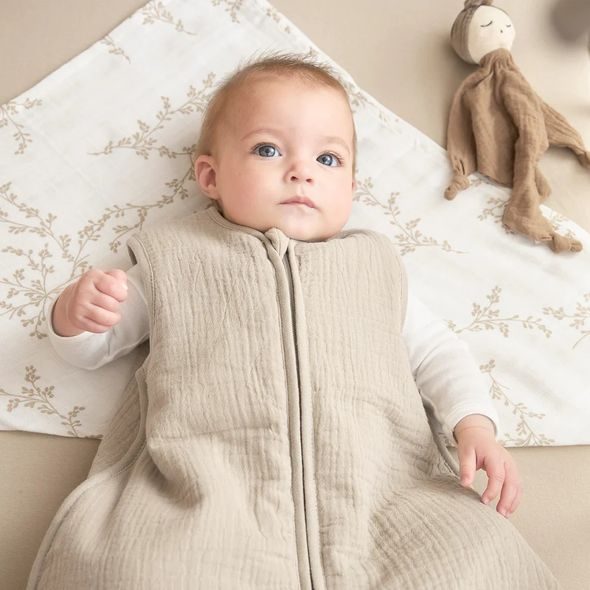 MEYCO ZIMNÍ MUŠELÍNOVÝ SPACÍ VAK 60CM - SAND - SPACÍ PYTLE - SPINKÁNÍ