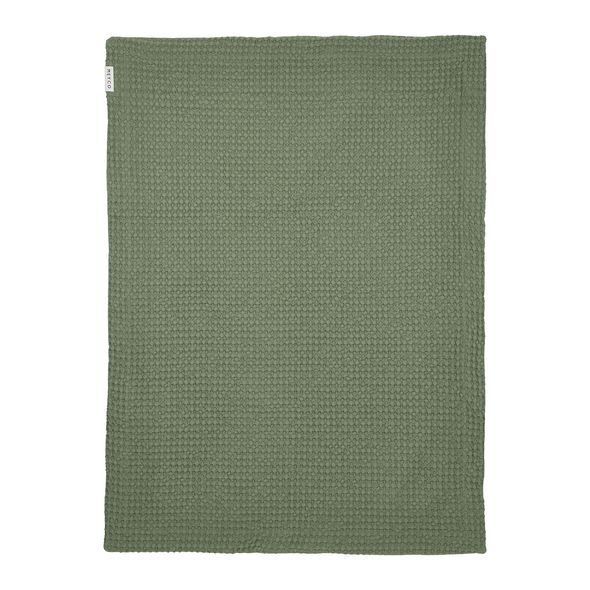 MEYCO DEKA WAFFLE BAVLNA - OLIVE GREEN - DĚTSKÉ DEKY PRO MIMINKA - SPINKÁNÍ