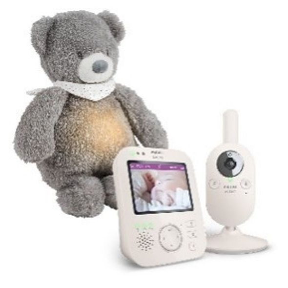 PHILIPS AVENT BABY VIDEO MONITOR SCD891/26 + ZDARMA NATTOU USÍNÁČEK 4V1 - ELEKTRONICKÉ CHŮVIČKY - SPINKÁNÍ