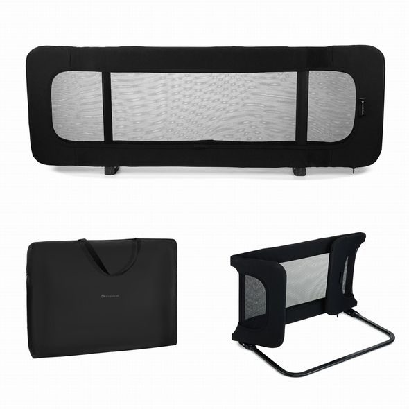 KINDERKRAFT ZÁBRANA NA POSTEL GUARD&DREAM BLACK - ZÁBRANY NA POSTEL - SPINKÁNÍ