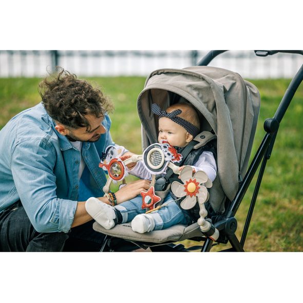 TINY LOVE HRAZDA NA KOČÁREK TINY ROCKERS SUNNY STROLL - HRAČKY K ZAVĚŠENÍ - PRO DĚTI