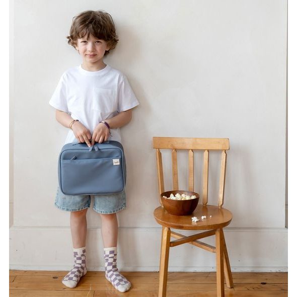 3 SPROUTS TAŠKA NA SVAČINU RECYCLED BLUE - KRABIČKY NA SVAČINU - KRMENÍ