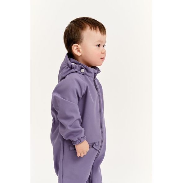 LEOKID SOFTSHELLOVÝ OVERAL LILAC ECHO VEL. 18 - 24 MĚSÍCŮ (VEL. 86) - OVERALY - PRO DĚTI