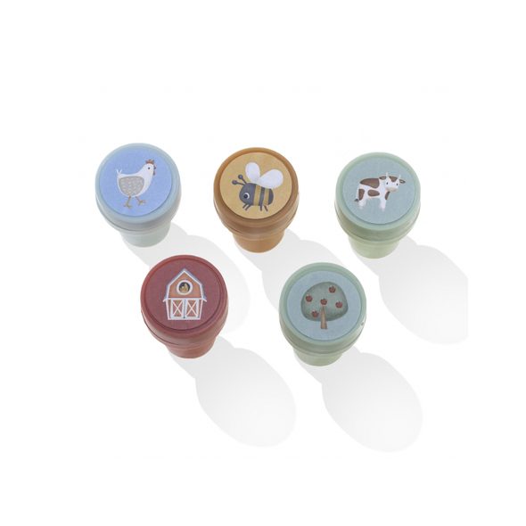 LITTLE DUTCH RAZÍTKA SAMOBARVICÍ 16 KS FARMA - LITTLE DUTCH - PRO DĚTI