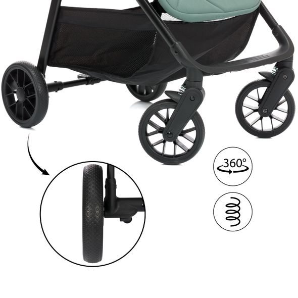 FILLIKID SPORTOVNÍ KOČÁREK BUGGY MILO AQUA - SPORTOVNÍ KOČÁRKY - KOČÁRKY A PŘÍSLUŠENSTVÍ