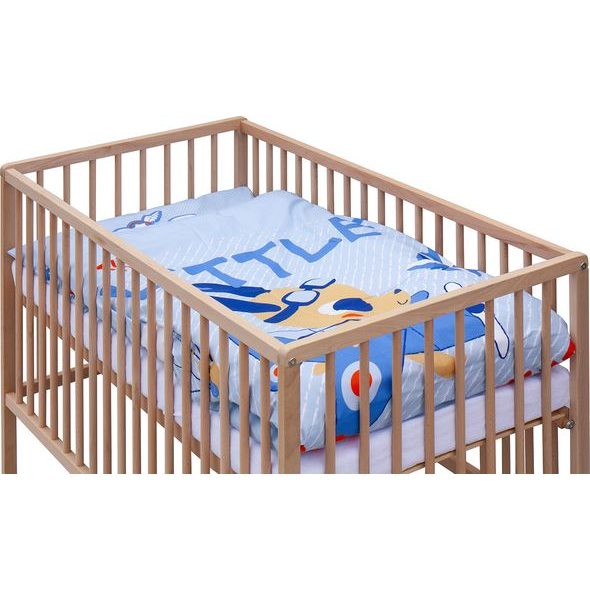 SCARLETT DĚTSKÁ POSTÝLKA S KOMPLETNÍ VÝBAVOU SCARLETT 120 X 60 CM - NARY - DŘEVĚNÉ POSTÝLKY - SPINKÁNÍ