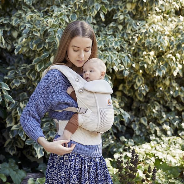 ERGOBABY ADAPT SOFT FLEX MESH - NATURAL BEIGE - ERGONOMICKÁ NOSÍTKA - NOŠENÍ & SPORT