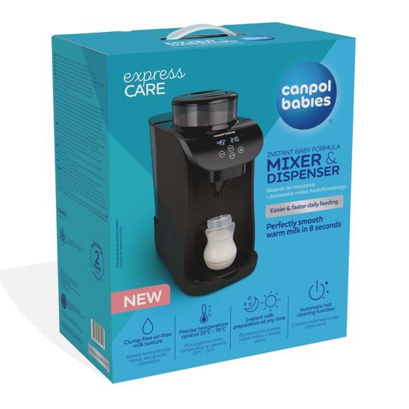 CANPOL BABIES AUTOMATICKÝ PŘÍSTROJ NA PŘÍPRAVU KOJENECKÉHO MLÉKA - OHŘÍVAČKY MLÉKA A STRAVY - KRMENÍ