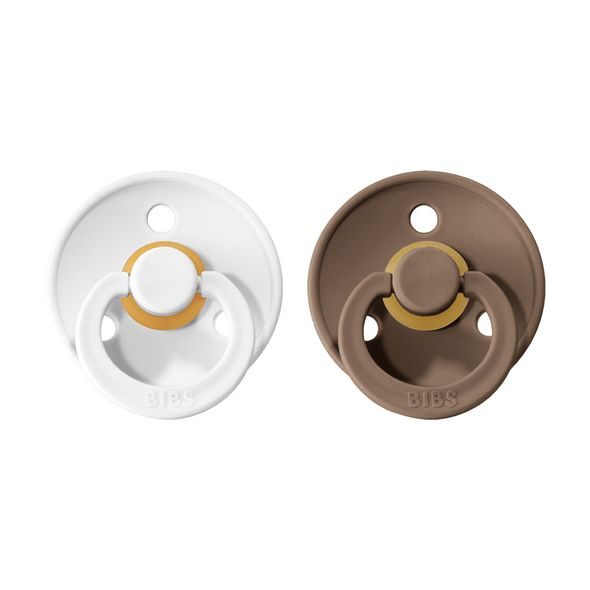BIBS COLOUR DUDLÍKY Z PŘÍRODNÍHO KAUČUKU 2KS VEL.1 - ŠIDÍTKA A DOPLŇKY - KRMENÍ