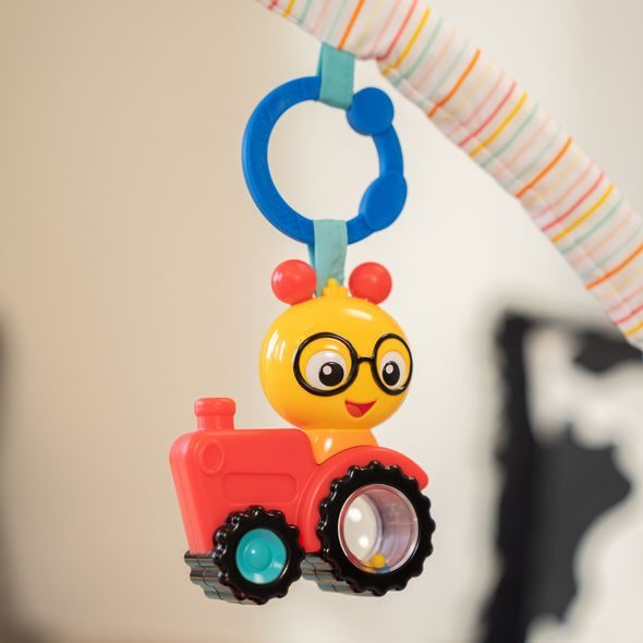 BABY EINSTEIN DEKA NA HRANÍ PRO ROZVOJ MOTORIKY A SMYSLŮ HAPPY HARVEST™ TOUCH & FEEL, 0M+ - HRACÍ DEKY - PRO DĚTI