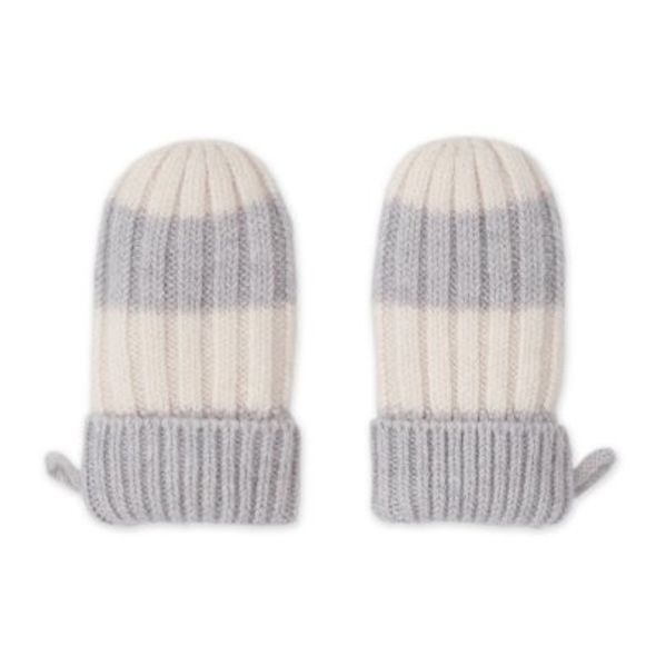 LODGER RUKAVICE STRIPE MERINO STORM VEL. 0 - 12 MĚSÍCŮ - RUKAVIČKY, ŠÁTKY, NÁKRČNÍKY - PRO DĚTI