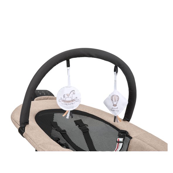 KIKKABOO HOUPACÍ LEHÁTKO ELEKTRICKÉ ZAZU BEIGE - KŘESÍLKA - SPINKÁNÍ