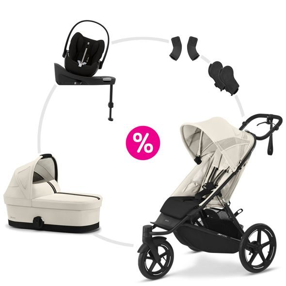 CYBEX SET 6V1 AVI SPIN 2025 + COT S + CLOUD G PLUS + BASE G + ADAPTÉRY - TROJKOMBINACE - KOČÁRKY A PŘÍSLUŠENSTVÍ