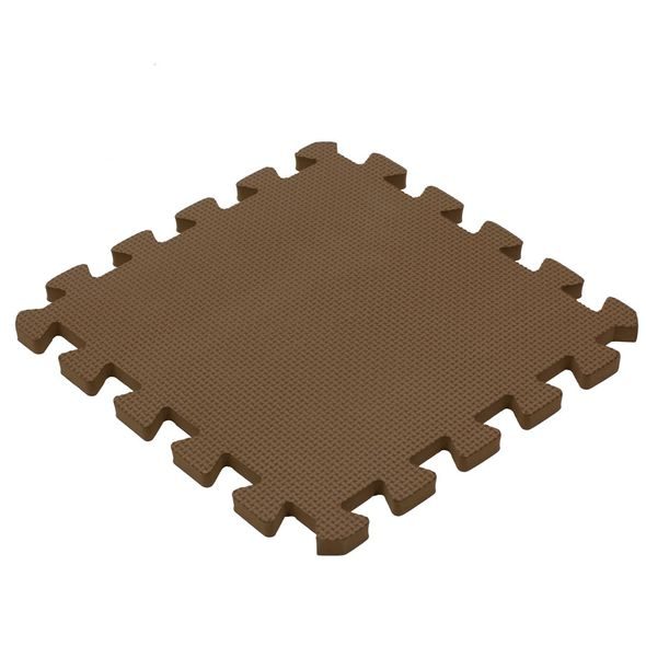 RIALTO BABY HRACÍ PODLOŽKA PUZZLE COCOA CREAM 90X90 CM - HRACÍ PODLOŽKY NA ZEM - SPINKÁNÍ