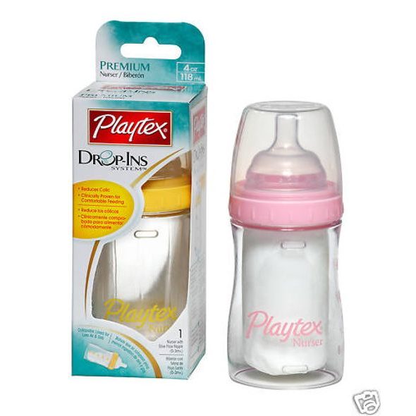 PLAYTEX KOJENECKÁ LÁHEV DROP-INS® PREMIUM 120 ML - KOJENECKÉ LAHVE - KRMENÍ