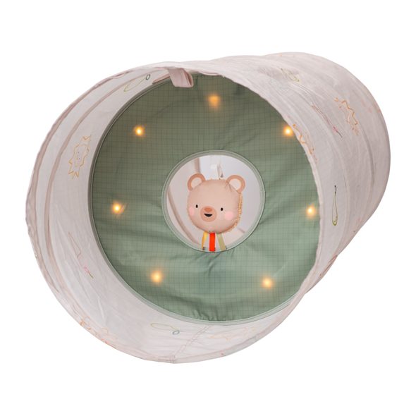 TAF TOYS PROLÉZACÍ TUNEL GLOW & CRAWL - SENZORICKÉ HRAČKY - PRO DĚTI