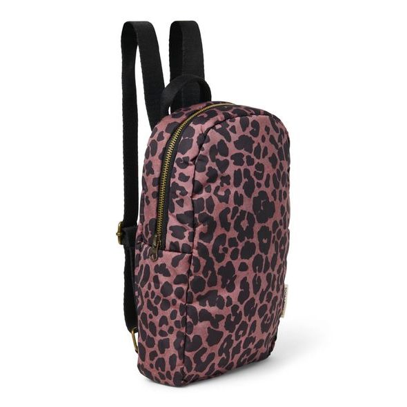 STUDIO NOOS PUFFY MINI BACKPACK BATŮŽEK RED LEOPARD - ORGANIZÉRY A KOŠÍKY - KOČÁRKY A PŘÍSLUŠENSTVÍ