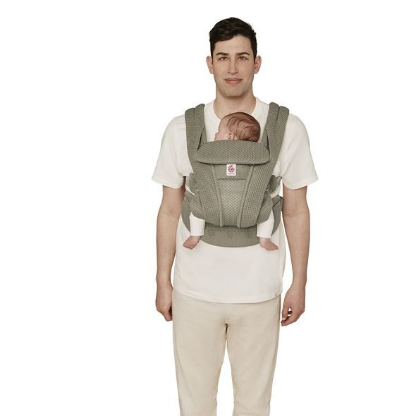 ERGOBABY OMNI DELUXE MESH - SOFT OLIVE - ERGONOMICKÁ NOSÍTKA - NOŠENÍ & SPORT