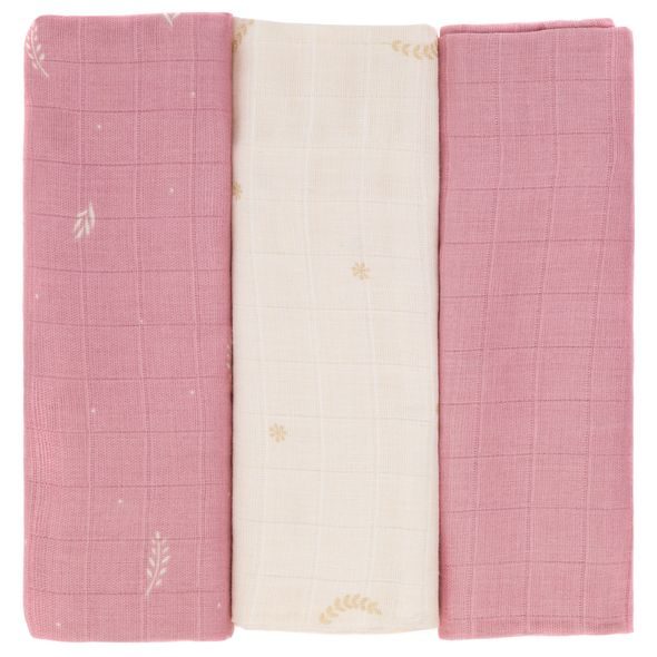 FILLIKID MUŠELÍNOVÉ PLENY FLOWERS 75X75 CM - LÁTKOVÉ PLENY ALL IN ONE - PŘEBALOVÁNÍ